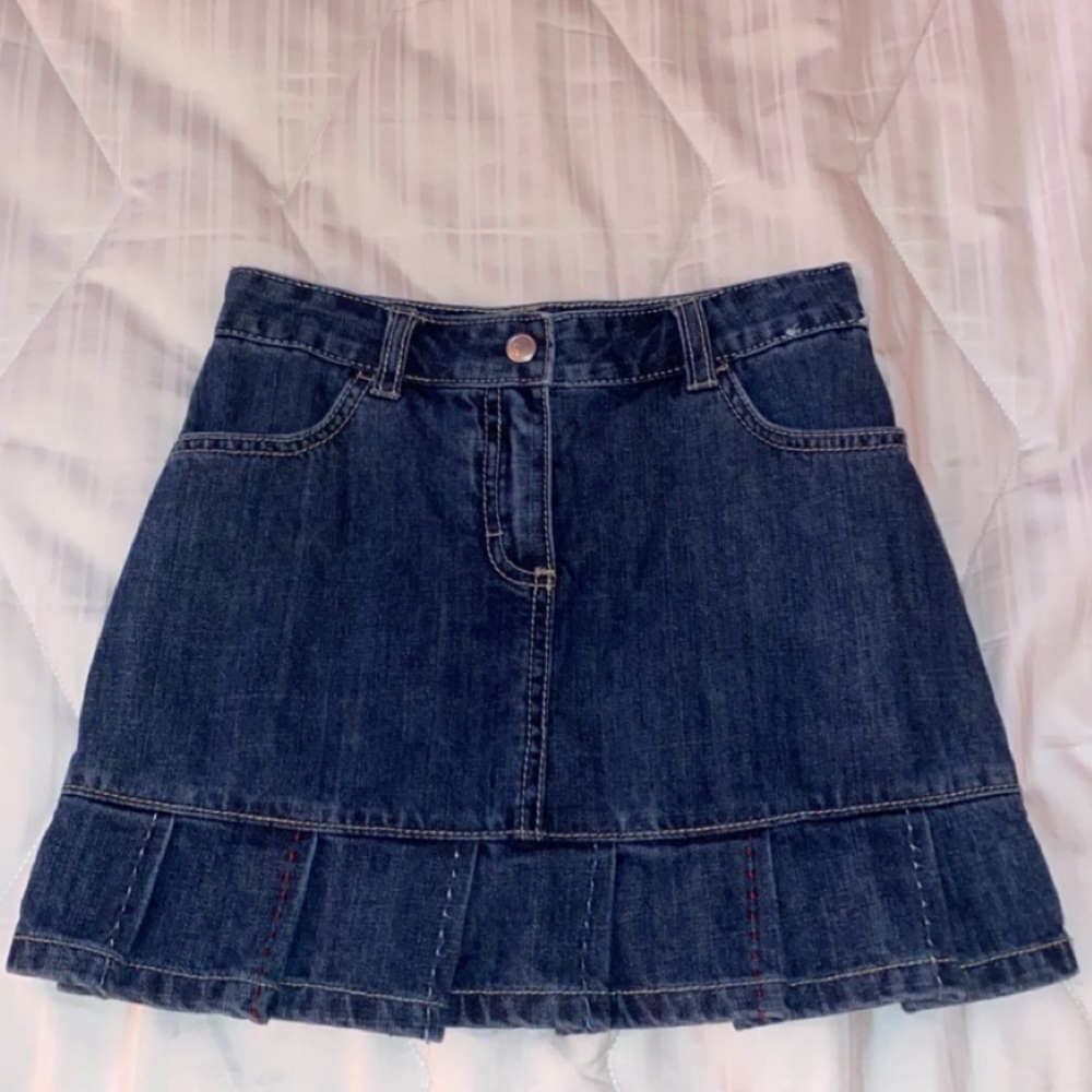 Gymboree Girls Jean Skirt size 7.